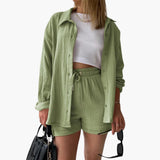 Ensembles pour femmes : Ensemble Femme Élégant Décontracté in Vert clair van Seroa