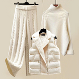 Vêtements pour femmes : Ensemble Femme 3 Pièces Chaud Maille Vêtements pour femmes in Ensemble de 3 pièces van Seroa