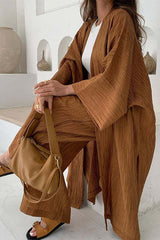 Robes décontractées : Robe Femme Décontracté Ensemble Kimono in van Seroa