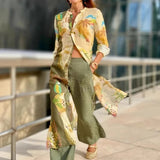 Vêtements pour femmes : Ensemble d'Été Femme Léger & Stylé Tenue 2 Pièces Fluide & Confortable in van Seroa