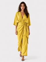 Vêtements pour femmes : Ensemble Femme Manches Chauve-Souris Vêtements pour femmes in Jaune van Seroa