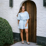 Ensembles et Tenues : Ensemble Femme Gaze Coton Ample Rayé in van Seroa