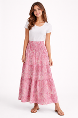 Robes deux pièces : Ensemble Fluide Femme Imprimé Floral Élégant - Pantalon Large & in van Seroa