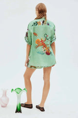 Robes décontractées : Ensemble Femme Polyester Floral in van Seroa