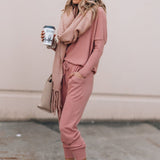 Autumn Collection : Jogging Femme Décontracté Ensemble Deux in van Seroa