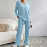 Fournitures de tricot : Ensemble Femme Tricot Pratique Fournitures in Turquoise van Seroa