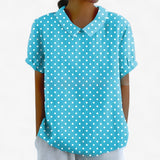 Women's Top Clothes : Chemise Florale Élégante pour Femme en Viscose - Motif Imprimé in Vieux jaune van Seroa