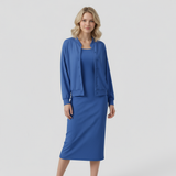 Robes : Ensemble Femme Midi Robe et Bomber Confort Look Sportif in van Seroa