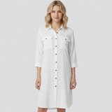 Blouses pour femmes : Blouse Femme à Pois en Tissu Léger Mode Féminine in van Seroa