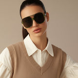 other : Lunettes de soleil Femmes Vintage à Demi-Cadre in van Seroa