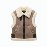 Autumn Collection : Gilet sans Manche Femme Hiver Automne in van Seroa