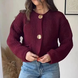 Cardigan : Cardigan Femme Élégant Ajustée in van Seroa