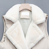 Autumn Collection : Gilet sans Manche Femme Élégant in van Seroa