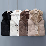 Autumn Collection : Gilet sans Manche Femme Élégant in van Seroa