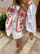 Autumn Collection : Gilet sans Manche Femme Élégant Floral Été in van Seroa