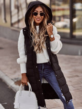 Autumn Collection : Gilet sans Manche Femme Polyester in Noir van Seroa