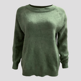 Autumn Collection : Pull Femme Beige et Confortable Autumn Collection in Vert van Seroa
