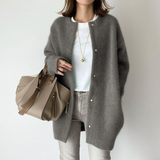 other : Gilet sans Manche Femme Laine Minimaliste in Gris van Seroa