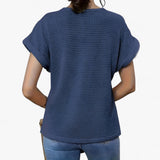 Women's Top Clothes : Top en Dentelle - Élégance Sophistiquée pour Toutes les Occasions Femme in van Seroa