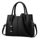 Bags : Sac à Bandoulière Emily Noir en Véritable Cuir Italien pour Femme - Media, Élégant in noir van Seroa