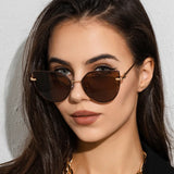 other : Lunettes de Soleil Femme Cat Eye Métal other Accessoires De Mode in van Seroa