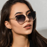 other : Lunettes de Soleil Femme Cat Eye Métal other Accessoires De Mode in van Seroa