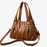 Élégance au quotidien - Le sac à bandoulière en cuir qui sublime chaque look Femme