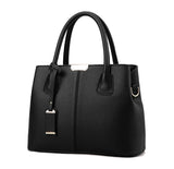 Bags : Sac à Bandoulière Emily Noir en Véritable Cuir Italien pour Femme - Media, Élégant in van Seroa