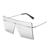 other : Lunettes de soleil oversize avec style moderne Femme in ArgentArgent van Seroa
