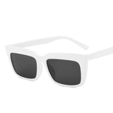 other : Lunettes de Soleil Cat Eye Femme Ros other Accessoires De Mode in GrisBlanc van Seroa