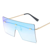 other : Lunettes de soleil oversize avec style moderne Femme in OrBleu van Seroa