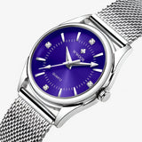 Montre Femme Luxe Dorée en Acier Inoxydable avec Diamants, Élégante et Raffinée