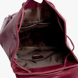 Bags : Sac à dos Grande Capacité en Cuir Véritable Noir pour Femme, Élégant et Fonctionnel in van Seroa