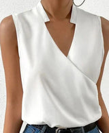 Chemises et Blouses : Blouse Femme sans Manches in van Seroa