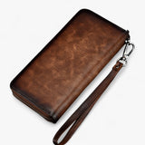 bags : Portefeuille Femme Marron - Long - Élégant et Fonctionnel in van Seroa