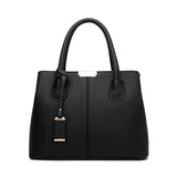 Bags : Sac à Bandoulière Emily Noir en Véritable Cuir Italien pour Femme - Media, Élégant in van Seroa