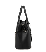 Bags : Sac à Bandoulière Emily Noir en Véritable Cuir Italien pour Femme - Media, Élégant in van Seroa