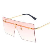 other : Lunettes de soleil oversize avec style moderne Femme in OrDoubleRose van Seroa