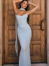 dresses : Jupe Longue Femme Maxi in van Seroa