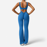 One-Pieces : Combinaison Femme Noire Élégant Noir in Bleu foncé van Seroa