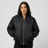 Bomberjack : Classique blouson bomber avec détails utilitaires in van Seroa