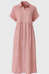 Midi Dress : Robe Femme Midi Elegant Dress in van Seroa
