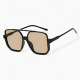 other : Lunettes de soleil Femmes Vintage à Demi-Cadre in NoirThé van Seroa