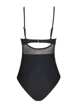 Maillots de bain pour femmes : Maillot de Bain 1 Pièce Femme Noir Sculptant Tulle Élégant Amincissant Plage Été in van Seroa