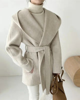 Autumn Collection : Manteau Femme Coton Capuche Style in van Seroa
