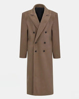 Autumn Collection : Manteau Femme Laine Double Boutonnage in Kaki van Seroa