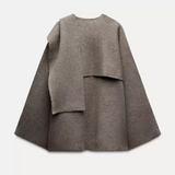 Autumn Collection : Manteau Hiver Femme Cap Autumn Collection Cape Élégante in van Seroa