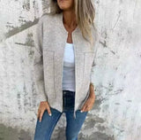 Autumn Collection : Manteau Femme Hiver Polyester in Gris van Seroa