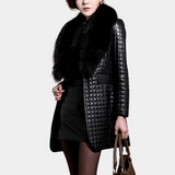 Manteaux et vestes pour femmes : Manteau Femme Hiver Long Polyvalen in Noir van Seroa