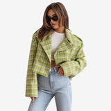 Manteaux et vestes pour femmes : Manteau Femme Hiver Automne in Vert van Seroa